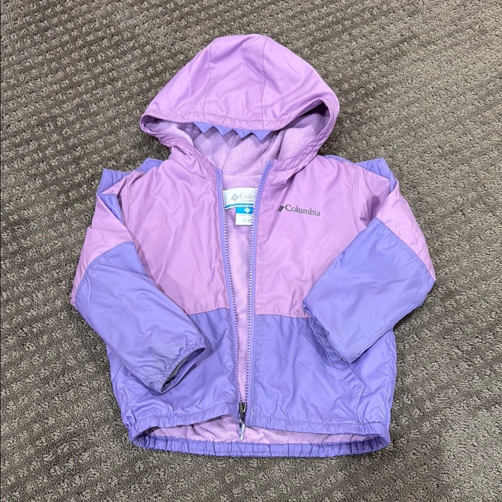 Columbia Purple Hooded Jacket